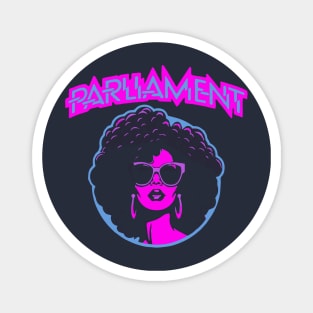 Retro Parliament Funkadelic Retro Afro Rock Music Satire 70's Magnet